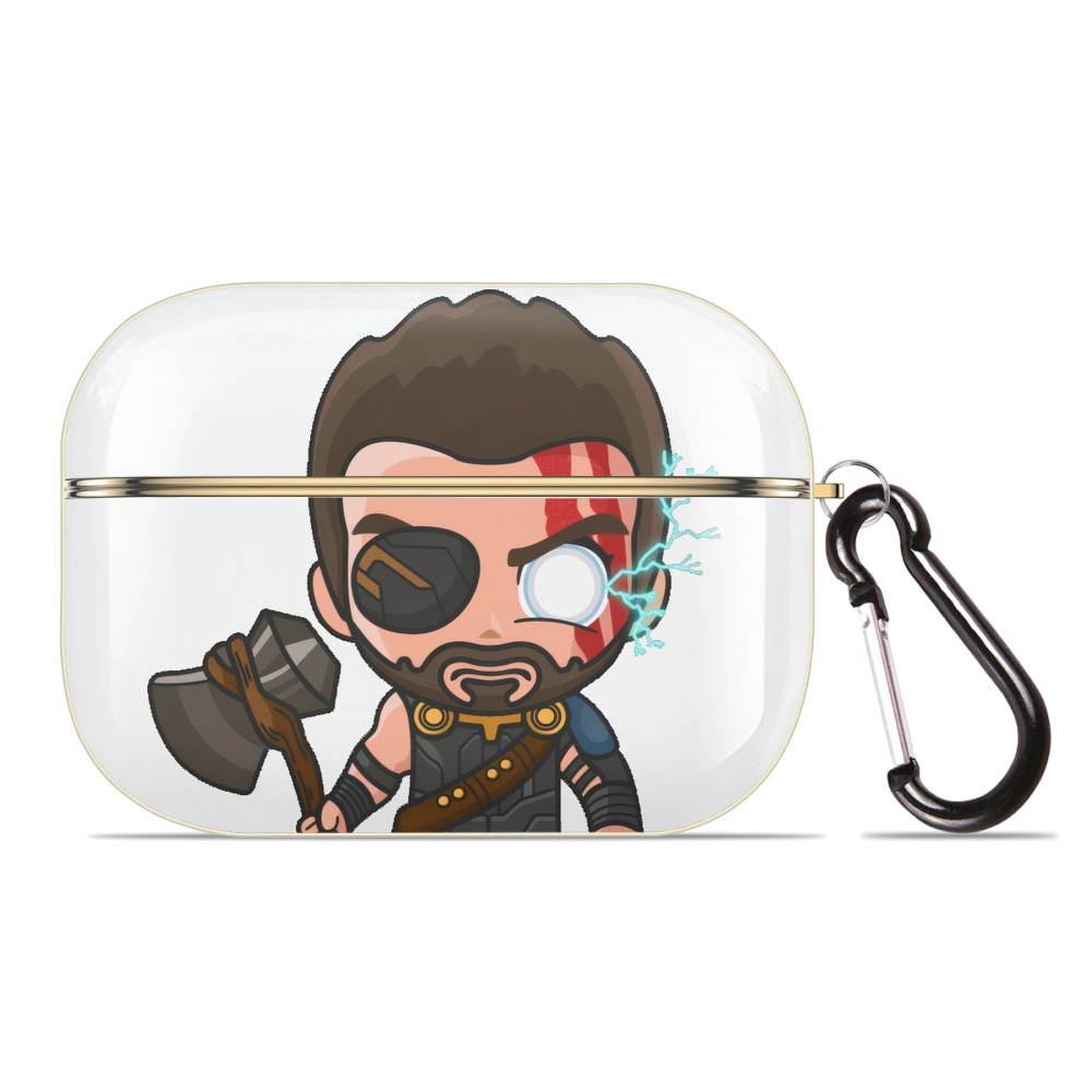 （画像用） アベンジャーズ The Avengers 【AirPods Pro用】ハードシェル保護ケース｜耐衝撃・防指紋・カラビナ付き商品仕様