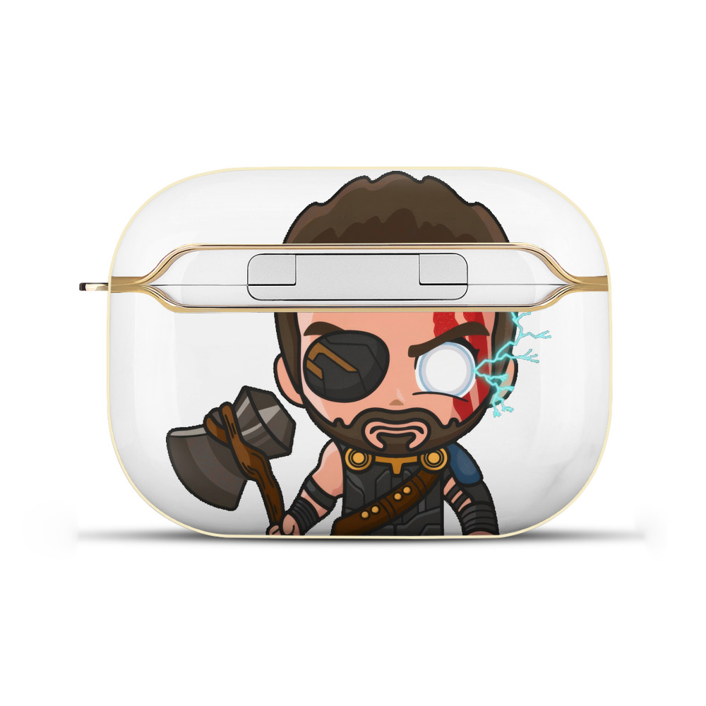 （画像用） アベンジャーズ The Avengers 【AirPods Pro用】ハードシェル保護ケース｜耐衝撃・防指紋・カラビナ付き商品仕様
