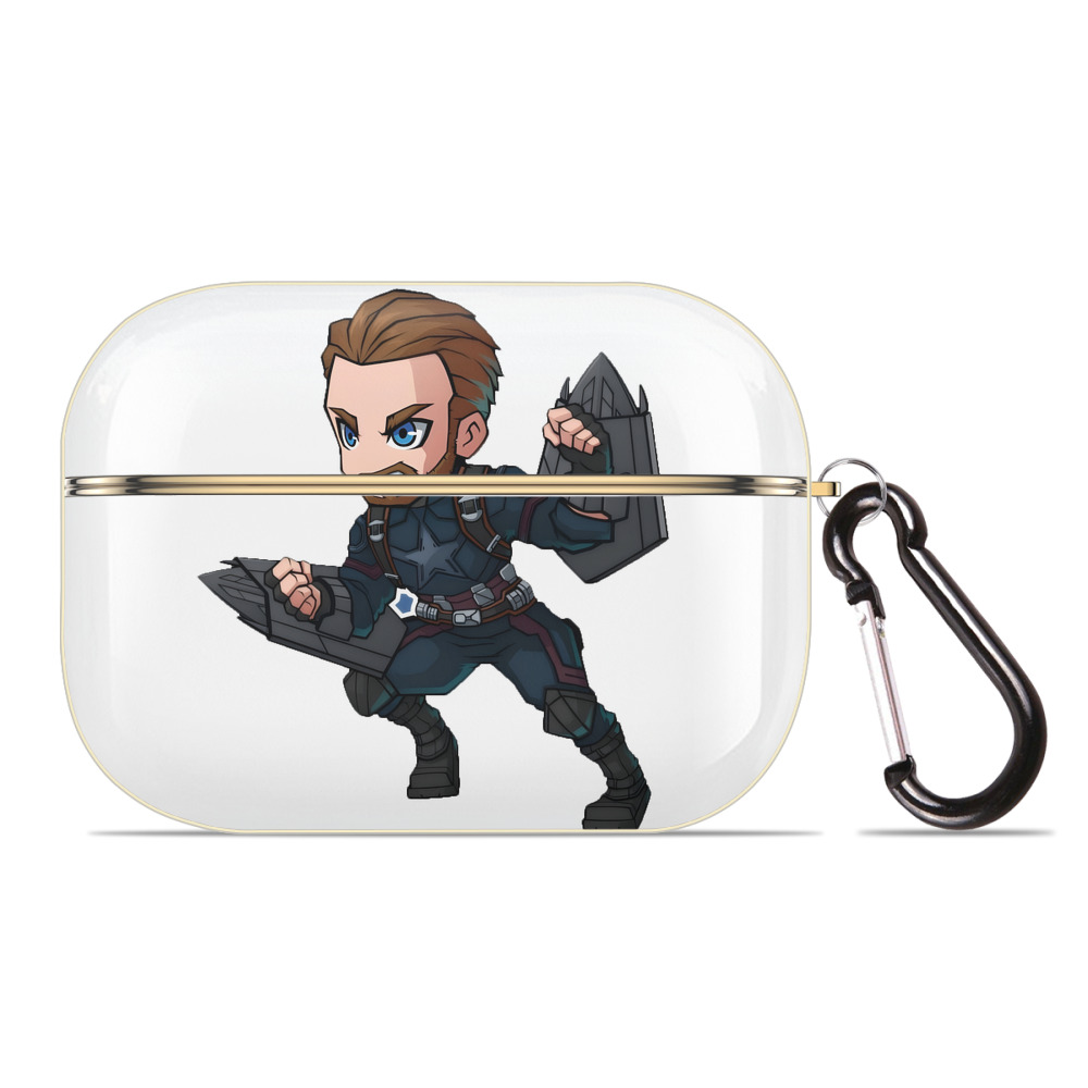 （画像用） アベンジャーズ The Avengers 【AirPods Pro用】ハードシェル保護ケース｜耐衝撃・防指紋・カラビナ付き商品仕様