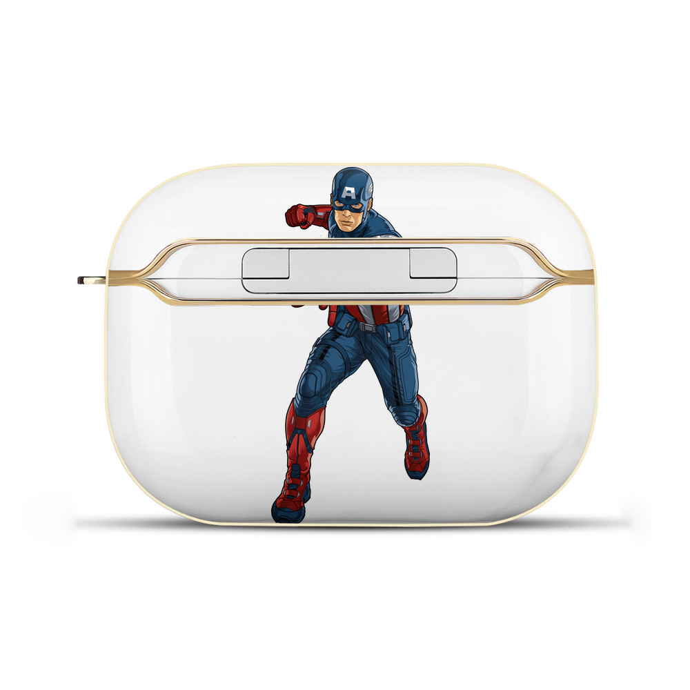 （画像用） アベンジャーズ The Avengers 【AirPods Pro用】ハードシェル保護ケース｜耐衝撃・防指紋・カラビナ付き商品仕様