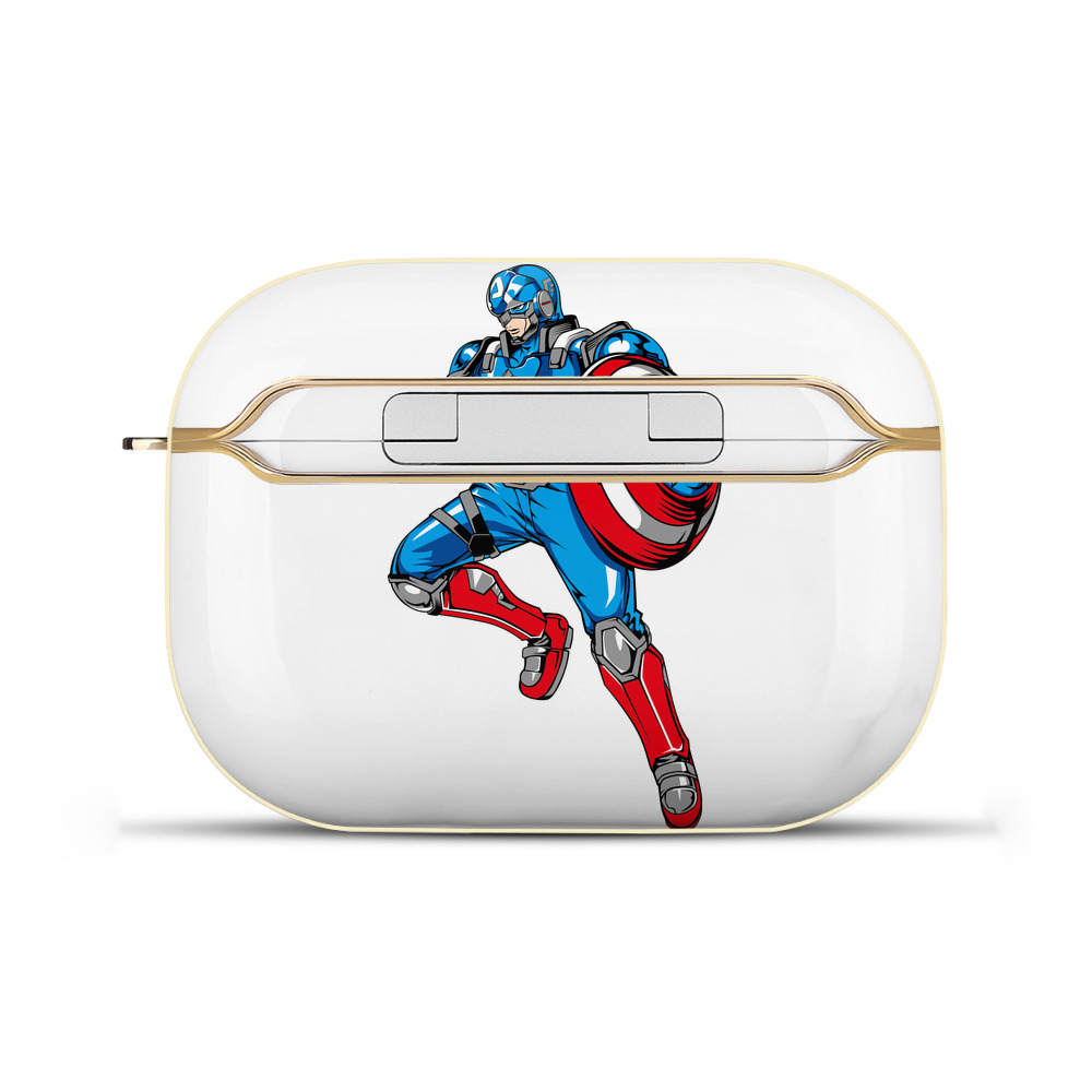 （画像用） アベンジャーズ The Avengers 【AirPods Pro用】ハードシェル保護ケース｜耐衝撃・防指紋・カラビナ付き商品仕様