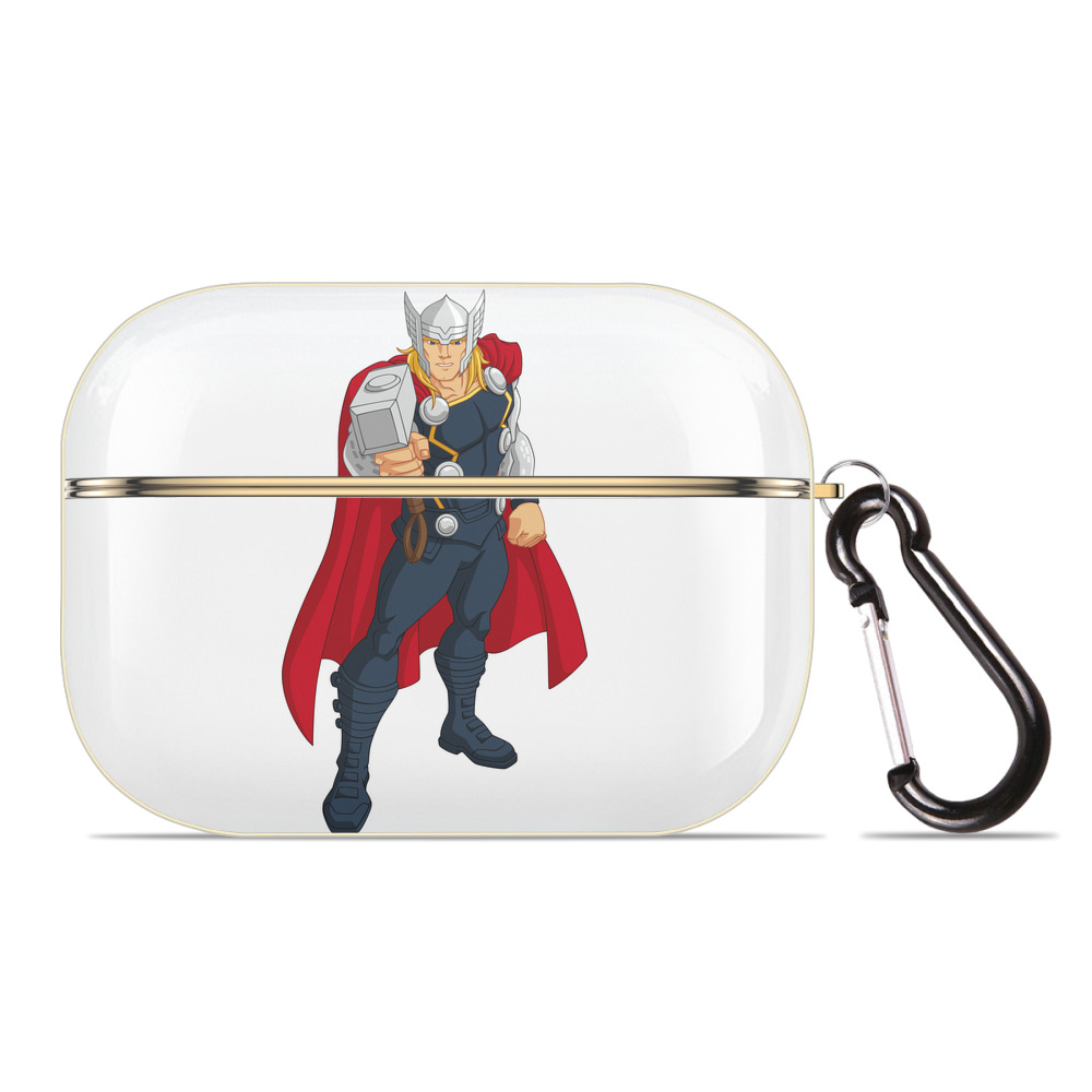 （画像用） アベンジャーズ The Avengers 【AirPods Pro用】ハードシェル保護ケース｜耐衝撃・防指紋・カラビナ付き商品仕様