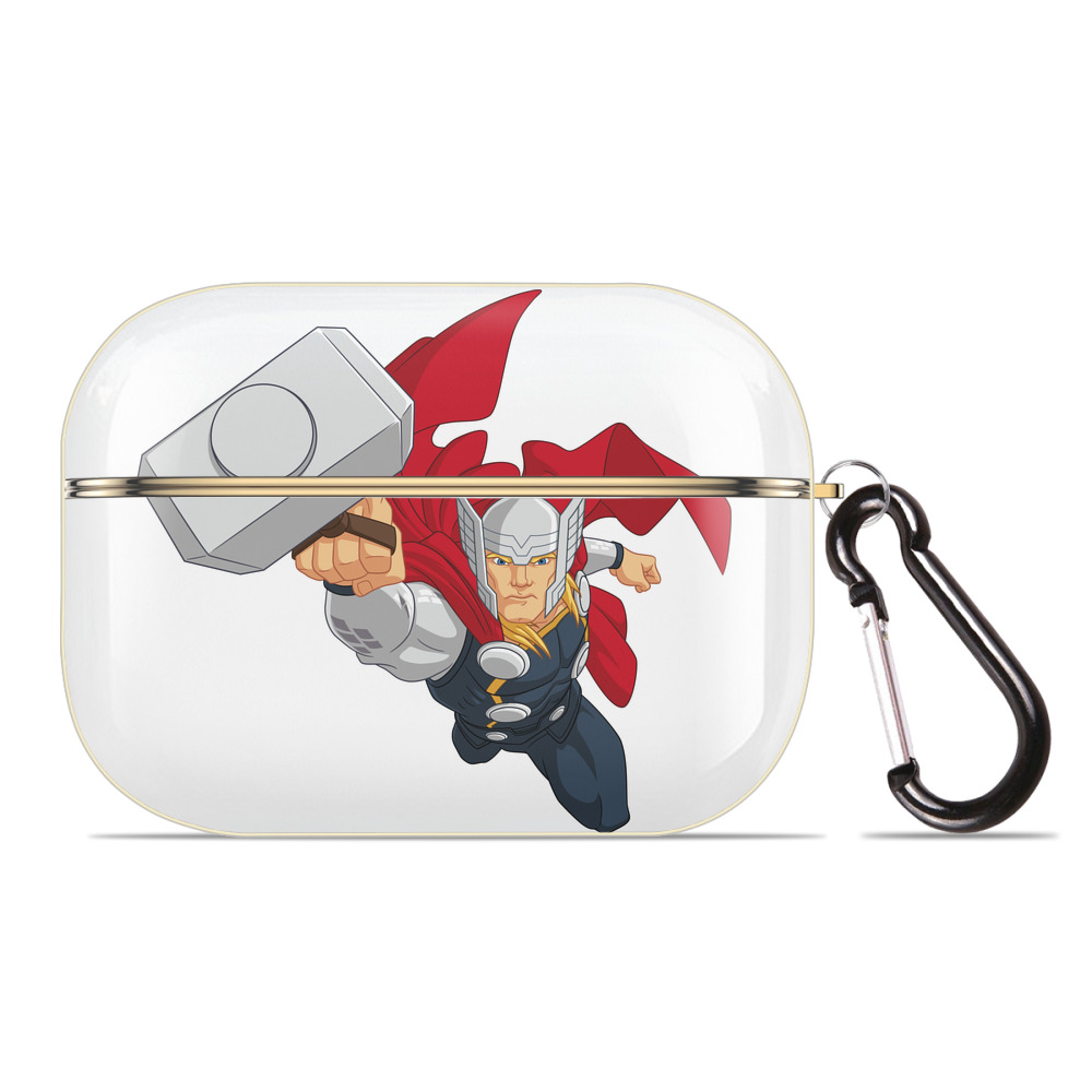 （画像用） アベンジャーズ The Avengers 【AirPods Pro用】ハードシェル保護ケース｜耐衝撃・防指紋・カラビナ付き商品仕様
