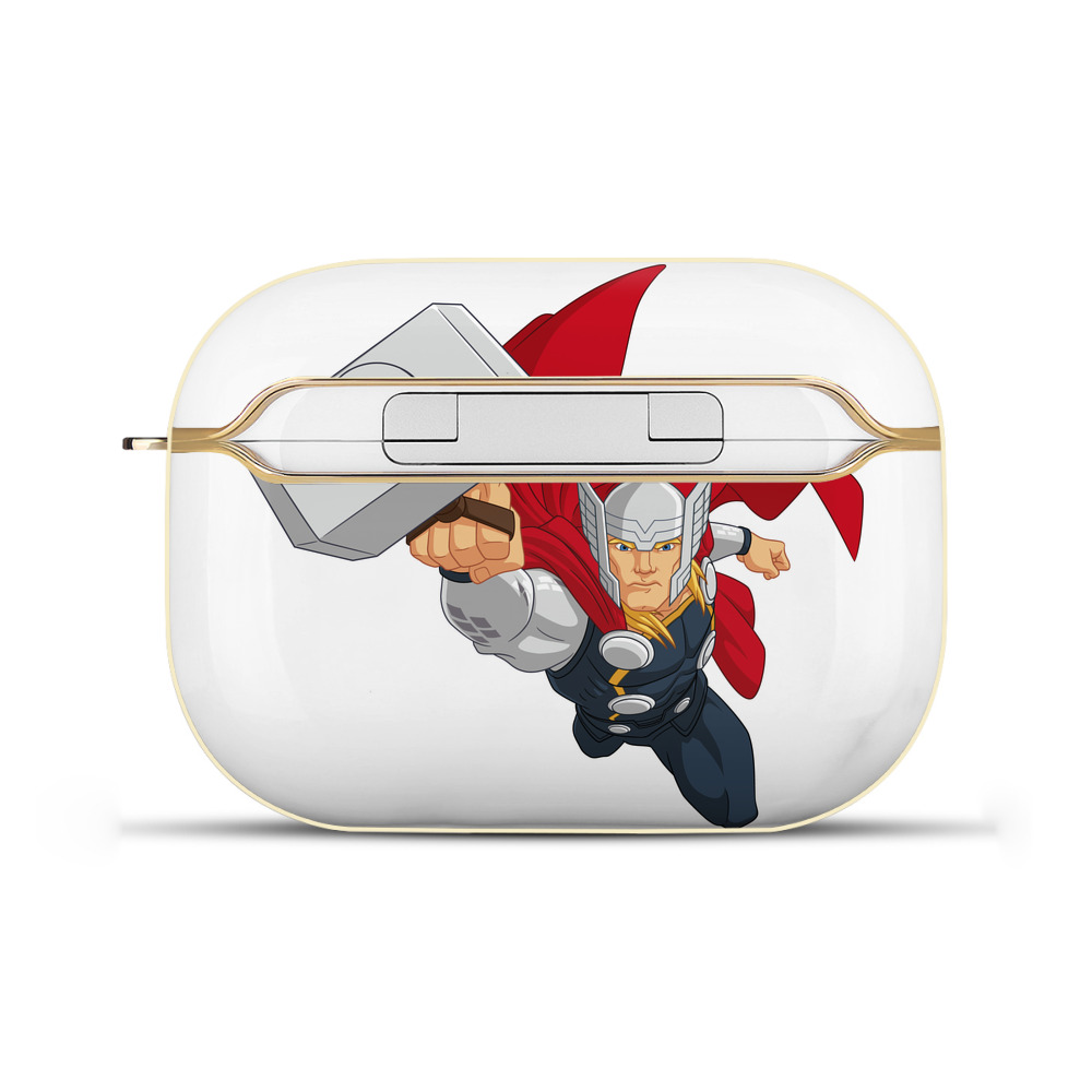 （画像用） アベンジャーズ The Avengers 【AirPods Pro用】ハードシェル保護ケース｜耐衝撃・防指紋・カラビナ付き商品仕様