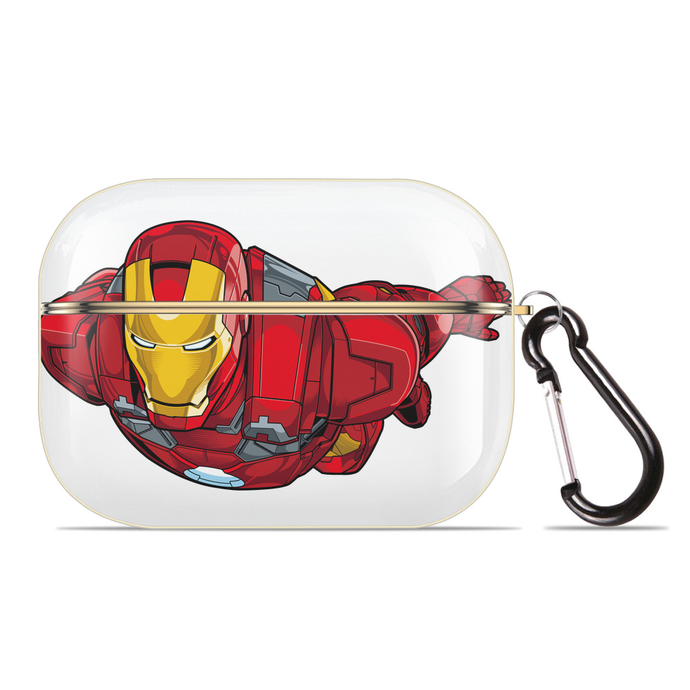 （画像用） アベンジャーズ The Avengers 【AirPods Pro用】ハードシェル保護ケース｜耐衝撃・防指紋・カラビナ付き商品仕様