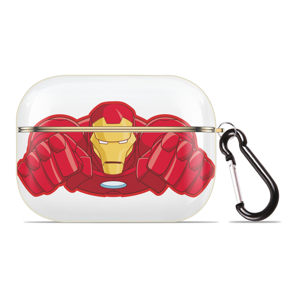 （画像用） アベンジャーズ The Avengers 【AirPods Pro用】ハードシェル保護ケース｜耐衝撃・防指紋・カラビナ付き商品仕様