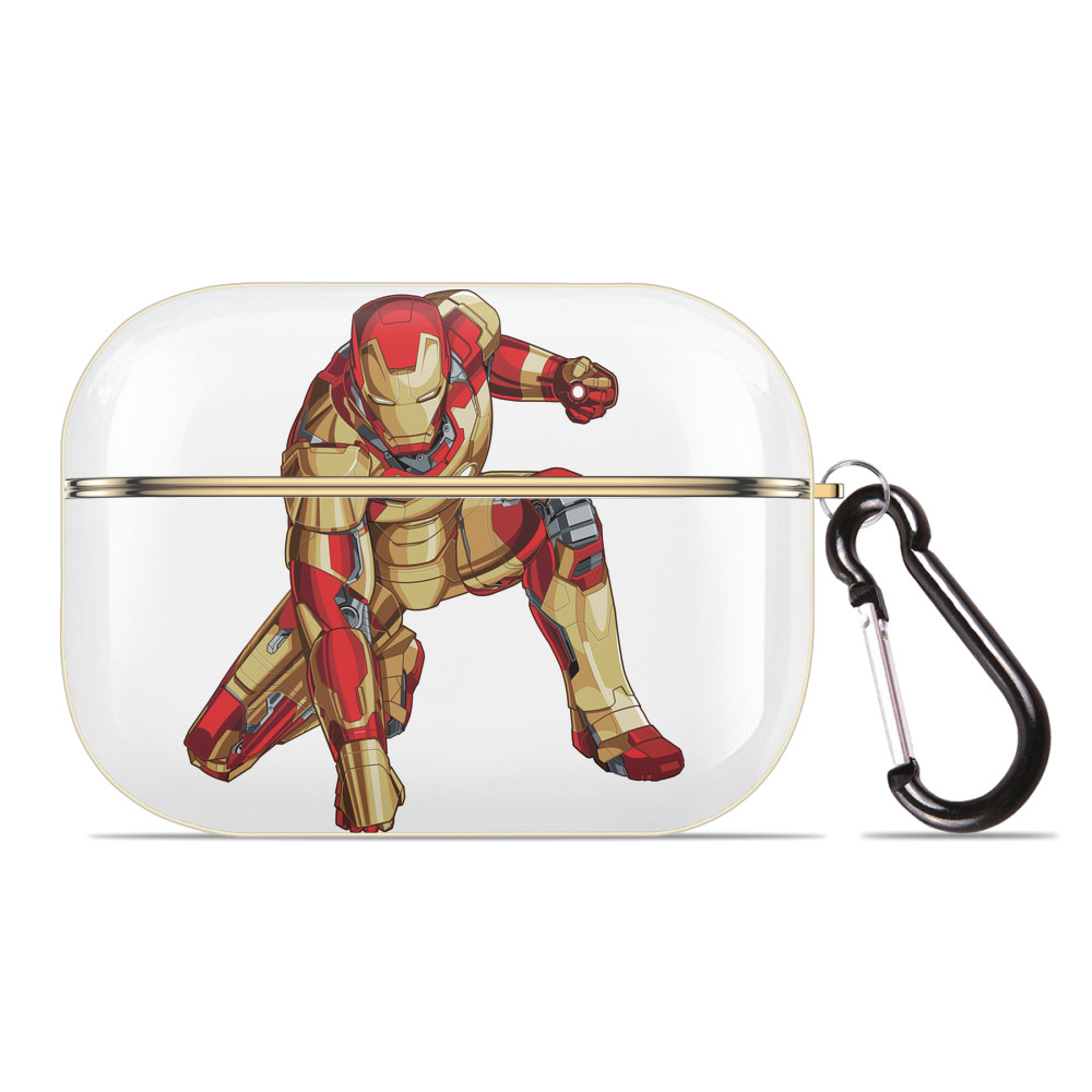 （画像用） アベンジャーズ The Avengers 【AirPods Pro用】ハードシェル保護ケース｜耐衝撃・防指紋・カラビナ付き商品仕様