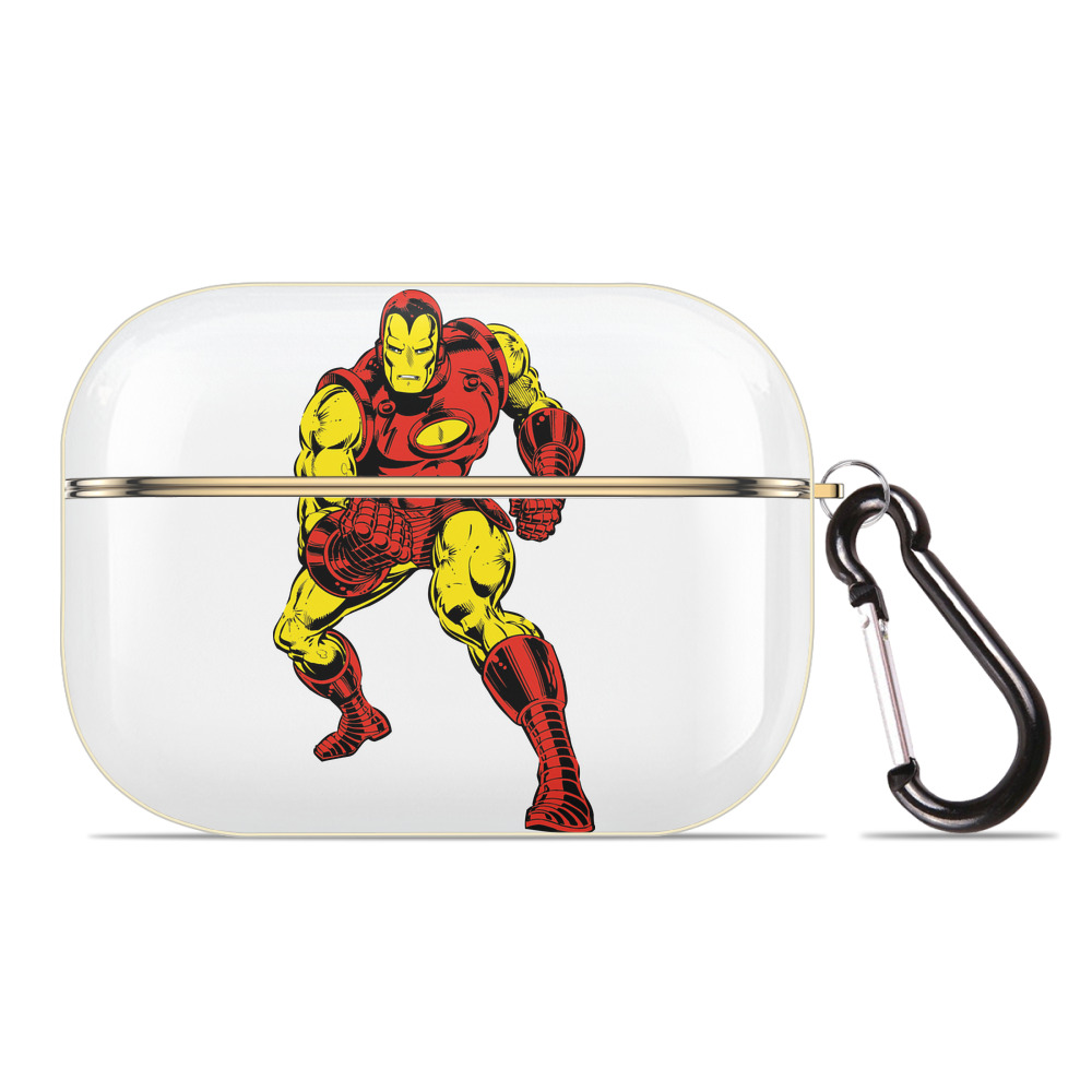 （画像用） アベンジャーズ The Avengers 【AirPods Pro用】ハードシェル保護ケース｜耐衝撃・防指紋・カラビナ付き商品仕様