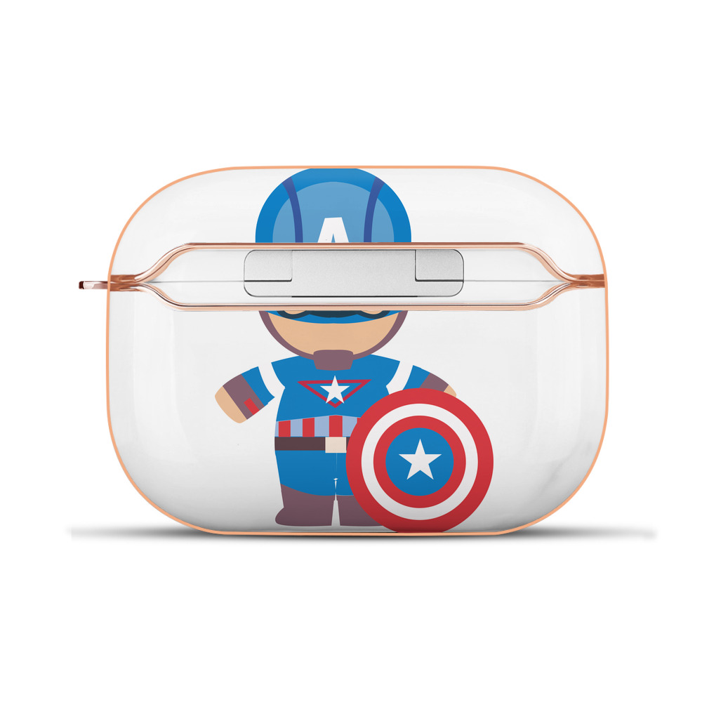 （画像用） アベンジャーズ The Avengers 【AirPods Pro用】ハードシェル保護ケース｜耐衝撃・防指紋・カラビナ付き商品仕様