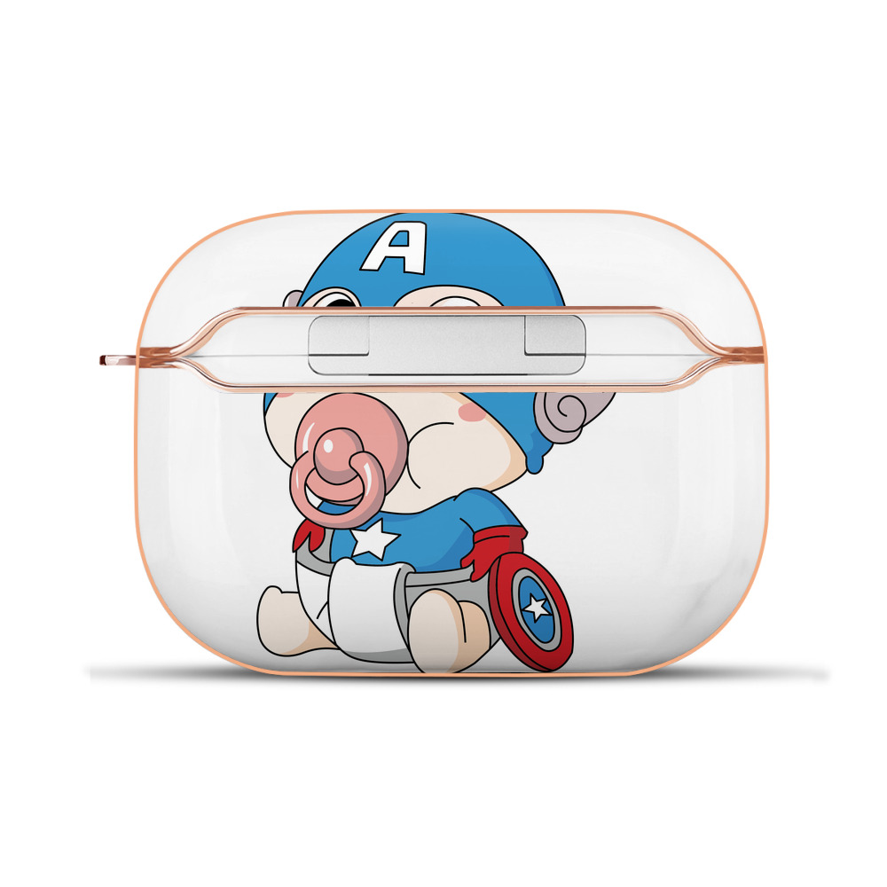 （画像用） アベンジャーズ The Avengers 【AirPods Pro用】ハードシェル保護ケース｜耐衝撃・防指紋・カラビナ付き商品仕様