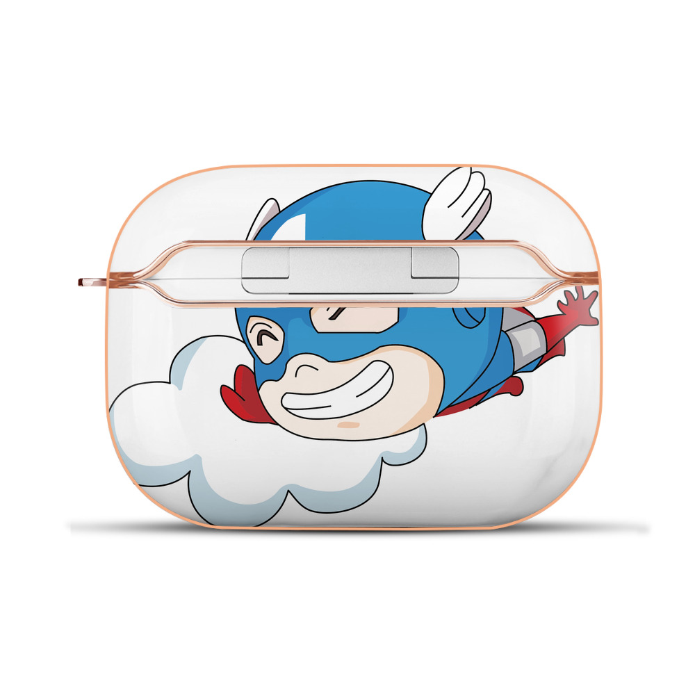 （画像用） アベンジャーズ The Avengers 【AirPods Pro用】ハードシェル保護ケース｜耐衝撃・防指紋・カラビナ付き商品仕様