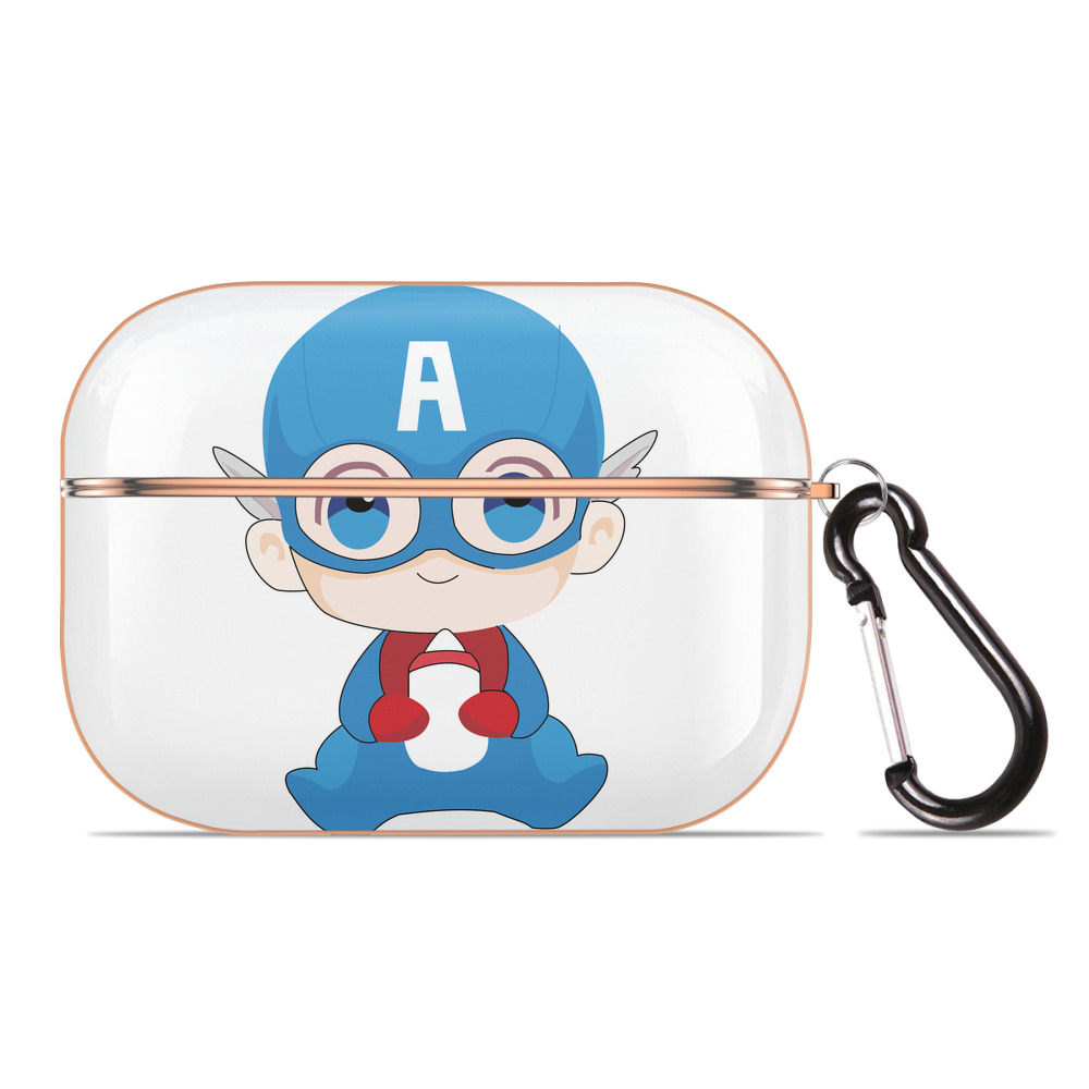 （画像用） アベンジャーズ The Avengers 【AirPods Pro用】ハードシェル保護ケース｜耐衝撃・防指紋・カラビナ付き商品仕様