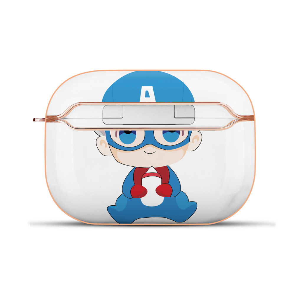 （画像用） アベンジャーズ The Avengers 【AirPods Pro用】ハードシェル保護ケース｜耐衝撃・防指紋・カラビナ付き商品仕様