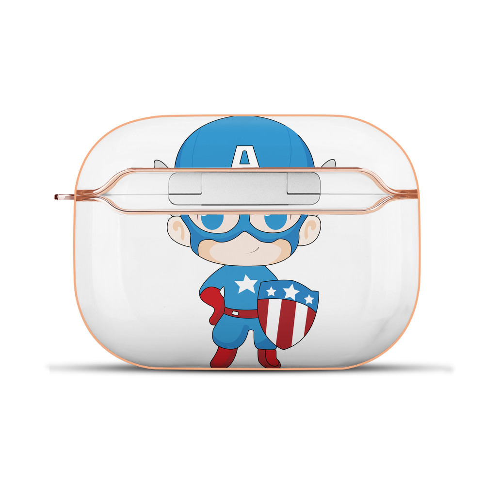 （画像用） アベンジャーズ The Avengers 【AirPods Pro用】ハードシェル保護ケース｜耐衝撃・防指紋・カラビナ付き商品仕様