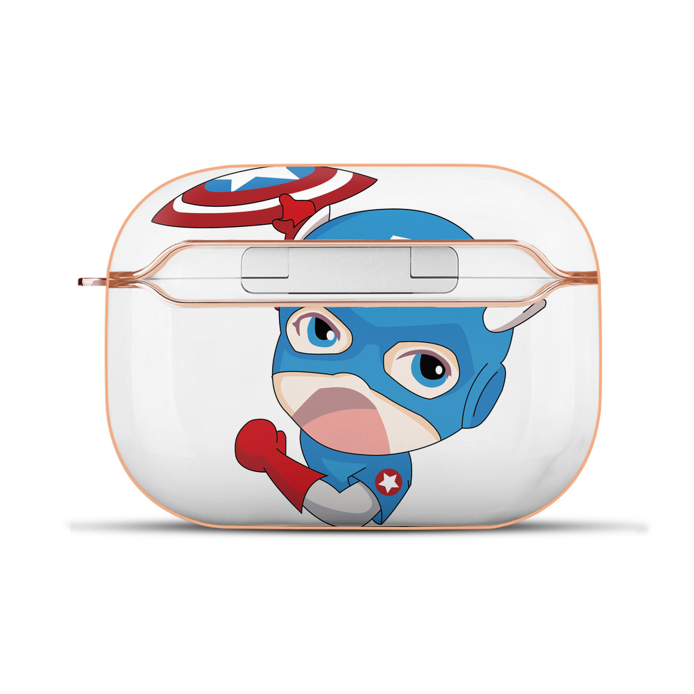 （画像用） アベンジャーズ The Avengers 【AirPods Pro用】ハードシェル保護ケース｜耐衝撃・防指紋・カラビナ付き商品仕様