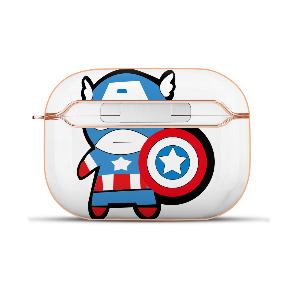（画像用） アベンジャーズ The Avengers 【AirPods Pro用】ハードシェル保護ケース｜耐衝撃・防指紋・カラビナ付き商品仕様