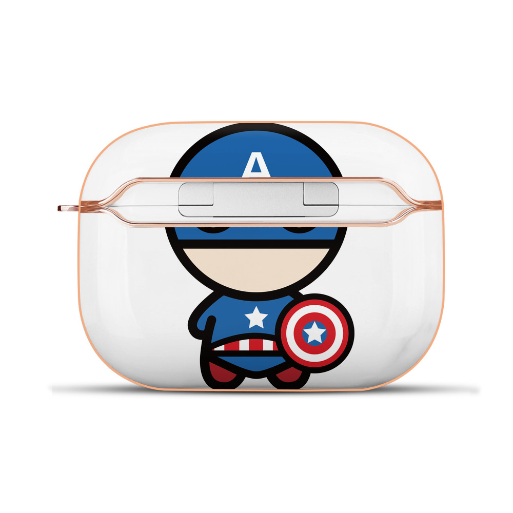 （画像用） アベンジャーズ The Avengers 【AirPods Pro用】ハードシェル保護ケース｜耐衝撃・防指紋・カラビナ付き商品仕様