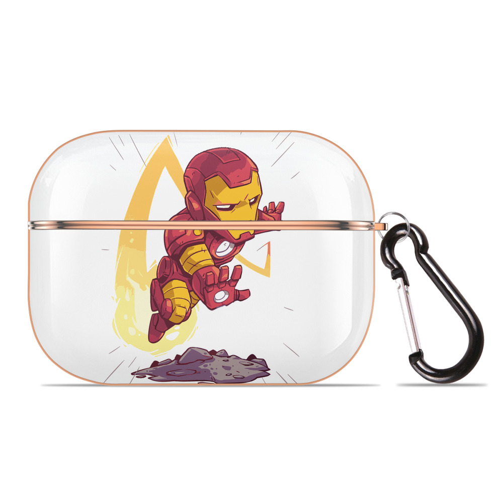（画像用） アベンジャーズ The Avengers 【AirPods Pro用】ハードシェル保護ケース｜耐衝撃・防指紋・カラビナ付き商品仕様