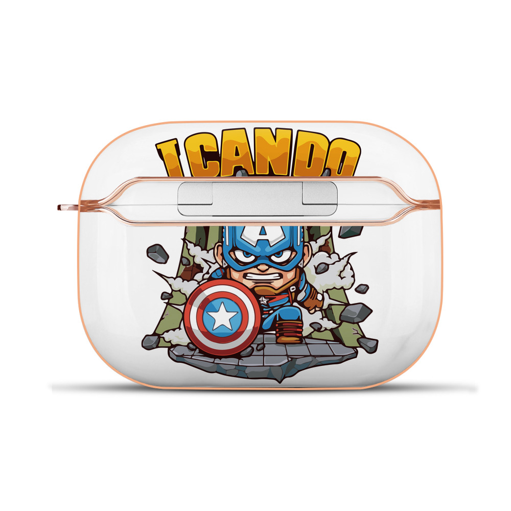 （画像用） アベンジャーズ The Avengers 【AirPods Pro用】ハードシェル保護ケース｜耐衝撃・防指紋・カラビナ付き商品仕様