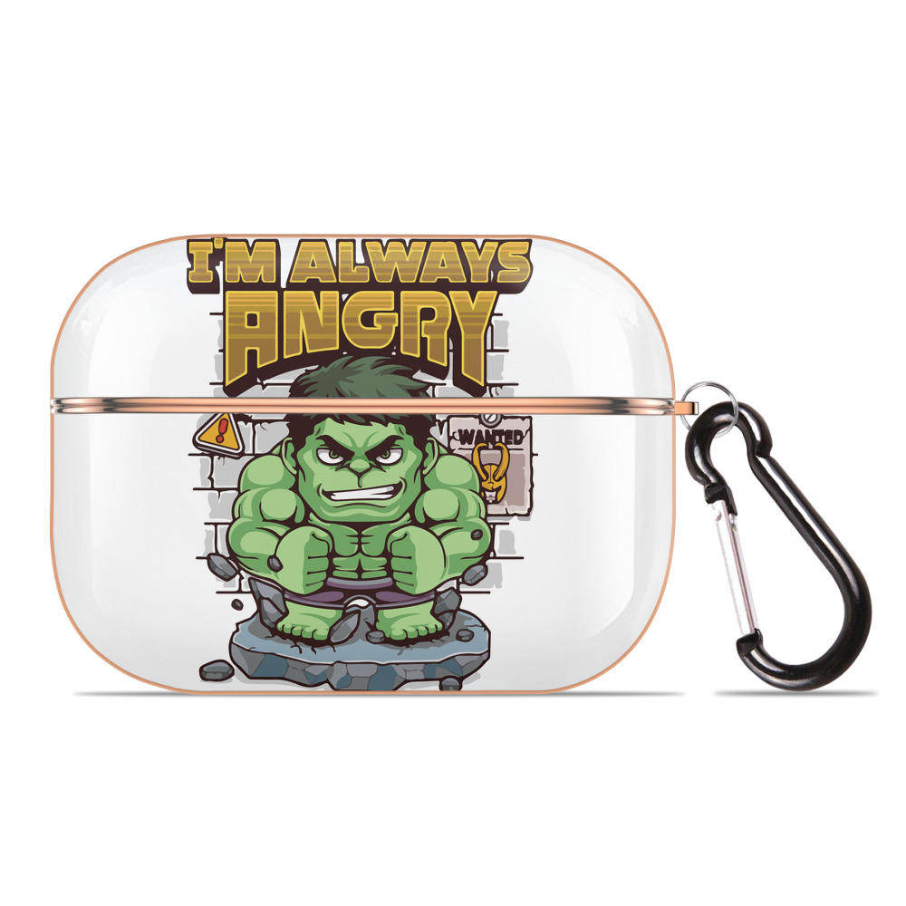 （画像用） アベンジャーズ The Avengers 【AirPods Pro用】ハードシェル保護ケース｜耐衝撃・防指紋・カラビナ付き商品仕様
