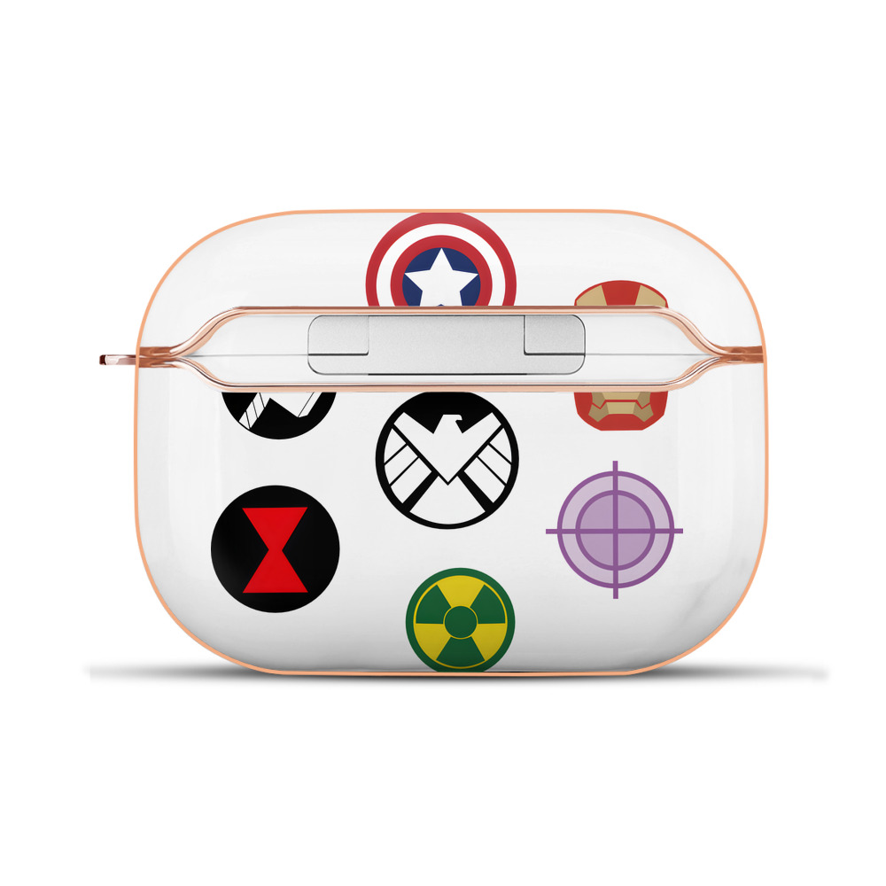 （画像用） アベンジャーズ The Avengers 【AirPods Pro用】ハードシェル保護ケース｜耐衝撃・防指紋・カラビナ付き商品仕様