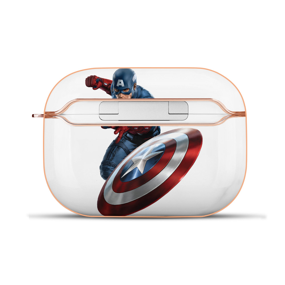 （画像用） アベンジャーズ The Avengers 【AirPods Pro用】ハードシェル保護ケース｜耐衝撃・防指紋・カラビナ付き商品仕様