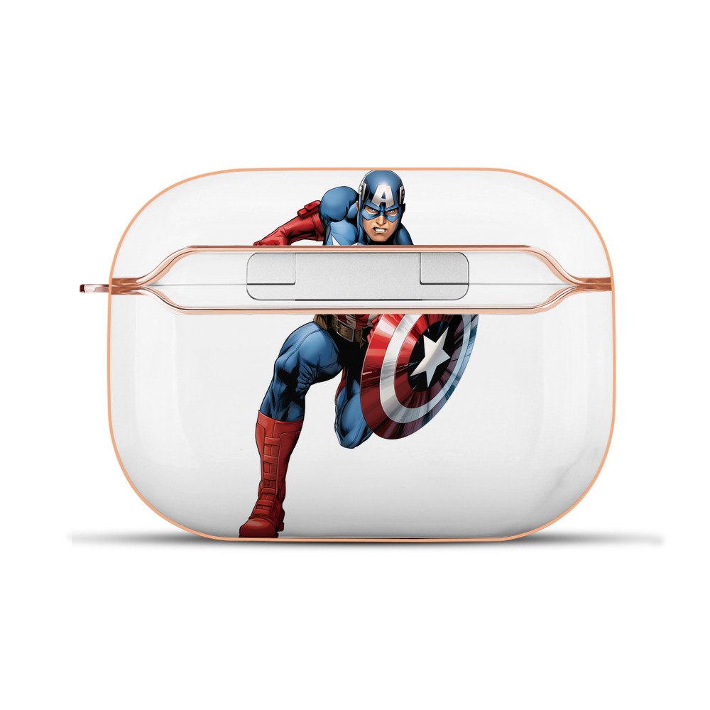 （画像用） アベンジャーズ The Avengers 【AirPods Pro用】ハードシェル保護ケース｜耐衝撃・防指紋・カラビナ付き商品仕様