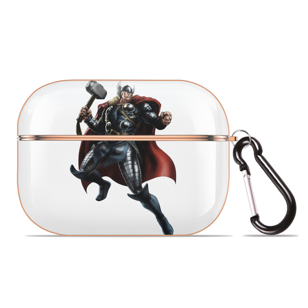 （画像用） アベンジャーズ The Avengers 【AirPods Pro用】ハードシェル保護ケース｜耐衝撃・防指紋・カラビナ付き商品仕様
