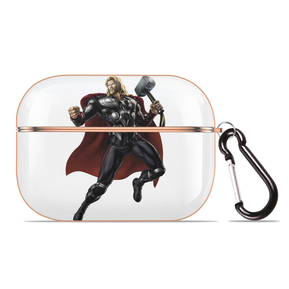 （画像用） アベンジャーズ The Avengers 【AirPods Pro用】ハードシェル保護ケース｜耐衝撃・防指紋・カラビナ付き商品仕様