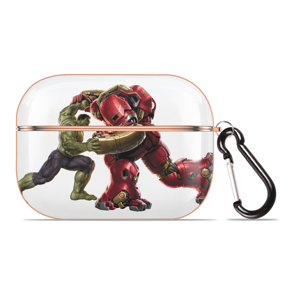（画像用） アベンジャーズ The Avengers 【AirPods Pro用】ハードシェル保護ケース｜耐衝撃・防指紋・カラビナ付き商品仕様
