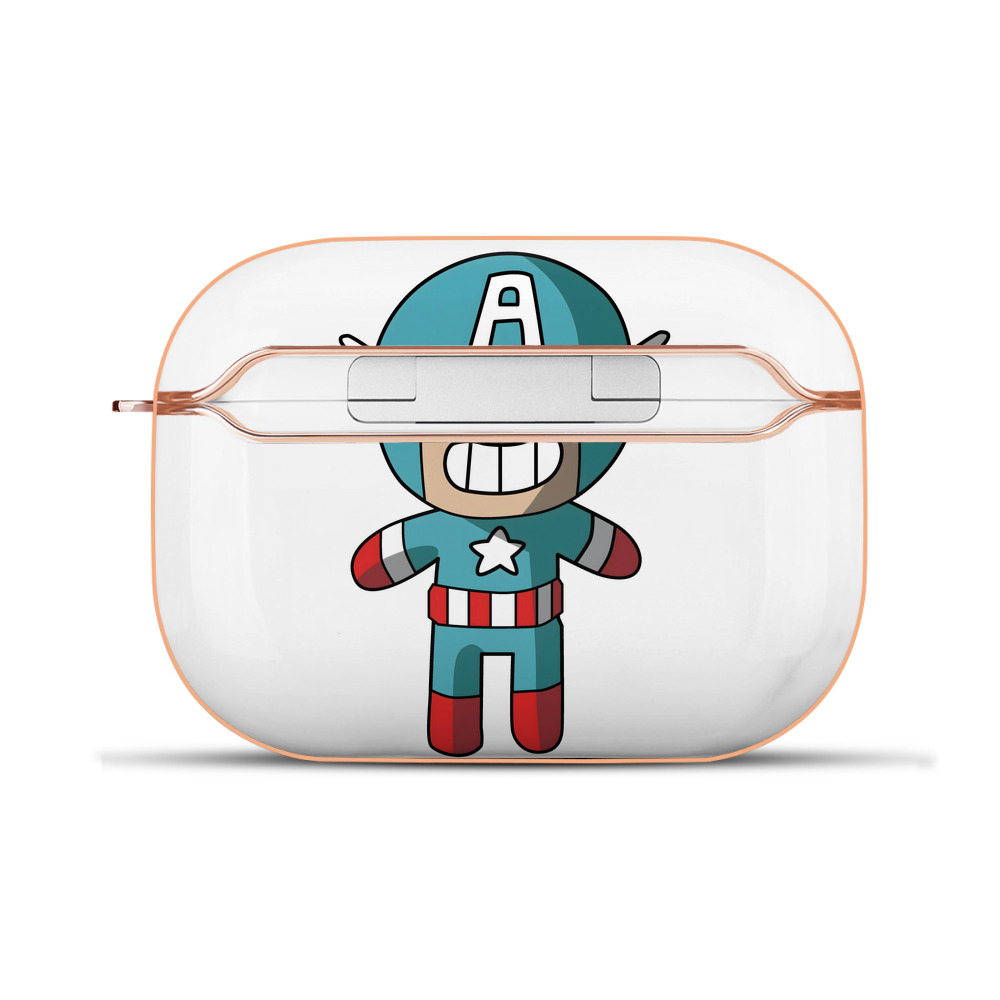 （画像用） アベンジャーズ The Avengers 【AirPods Pro用】ハードシェル保護ケース｜耐衝撃・防指紋・カラビナ付き商品仕様