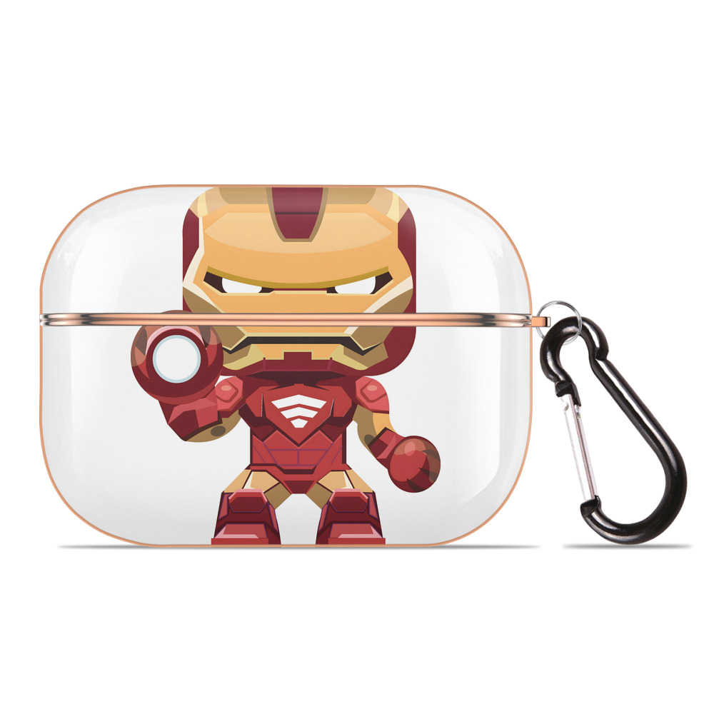 （画像用） アベンジャーズ The Avengers 【AirPods Pro用】ハードシェル保護ケース｜耐衝撃・防指紋・カラビナ付き商品仕様