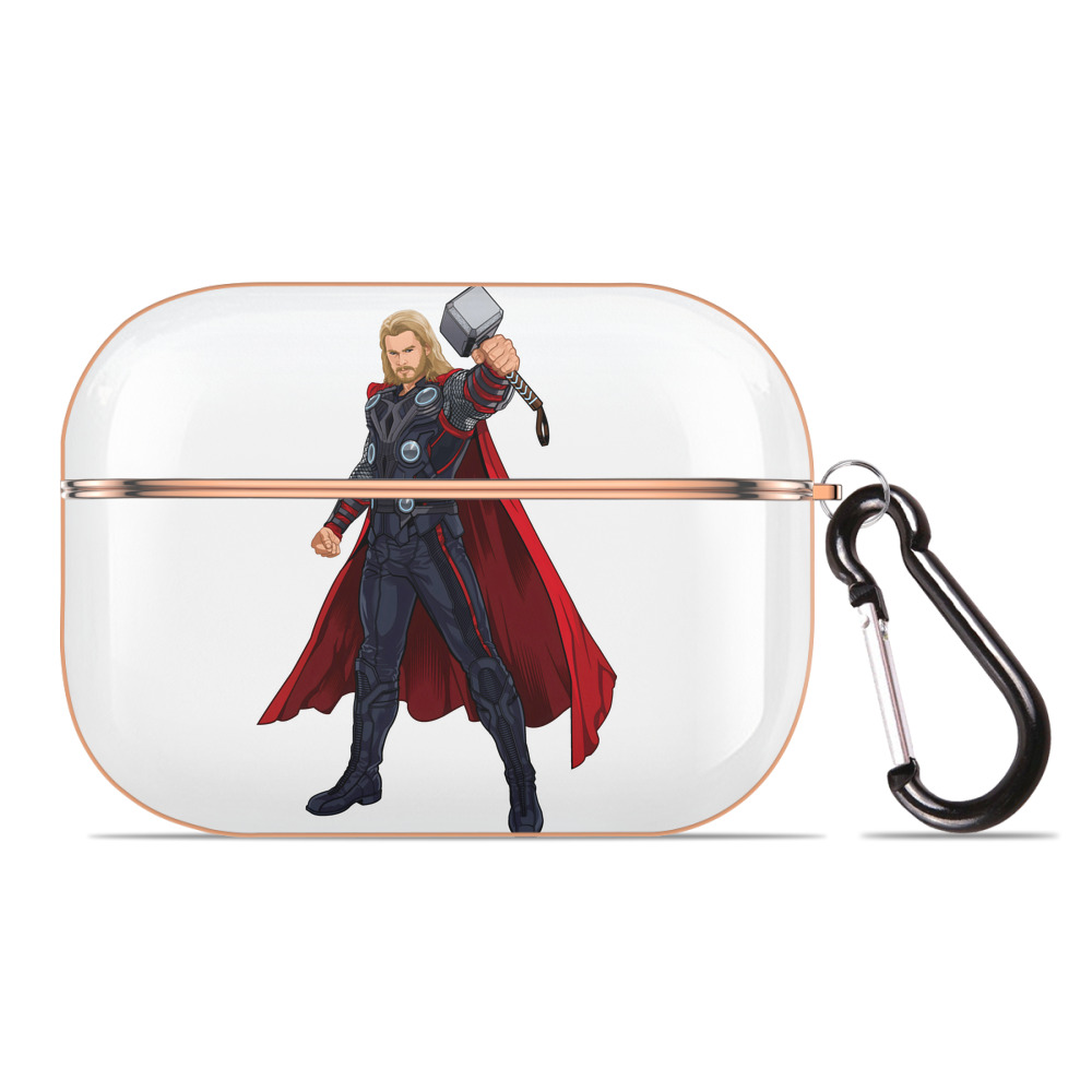 （画像用） アベンジャーズ The Avengers 【AirPods Pro用】ハードシェル保護ケース｜耐衝撃・防指紋・カラビナ付き商品仕様