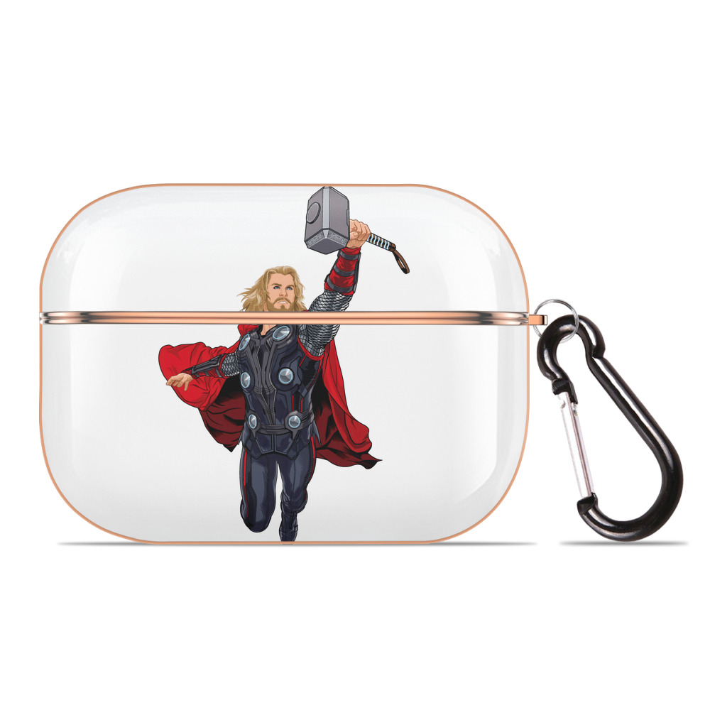 （画像用） アベンジャーズ The Avengers 【AirPods Pro用】ハードシェル保護ケース｜耐衝撃・防指紋・カラビナ付き商品仕様