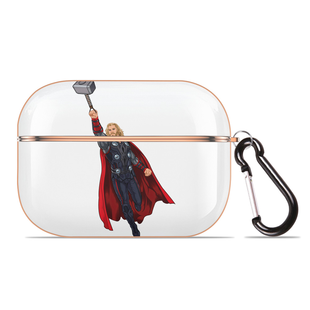 （画像用） アベンジャーズ The Avengers 【AirPods Pro用】ハードシェル保護ケース｜耐衝撃・防指紋・カラビナ付き商品仕様