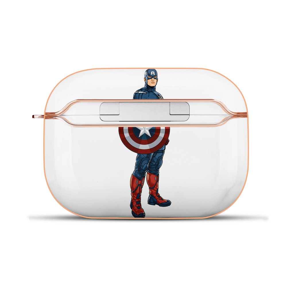 （画像用） アベンジャーズ The Avengers 【AirPods Pro用】ハードシェル保護ケース｜耐衝撃・防指紋・カラビナ付き商品仕様