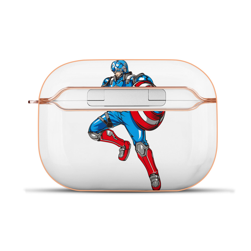 （画像用） アベンジャーズ The Avengers 【AirPods Pro用】ハードシェル保護ケース｜耐衝撃・防指紋・カラビナ付き商品仕様