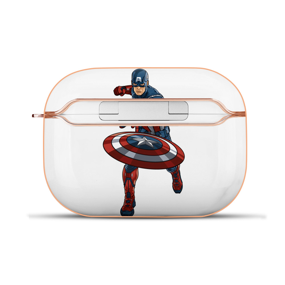 （画像用） アベンジャーズ The Avengers 【AirPods Pro用】ハードシェル保護ケース｜耐衝撃・防指紋・カラビナ付き商品仕様