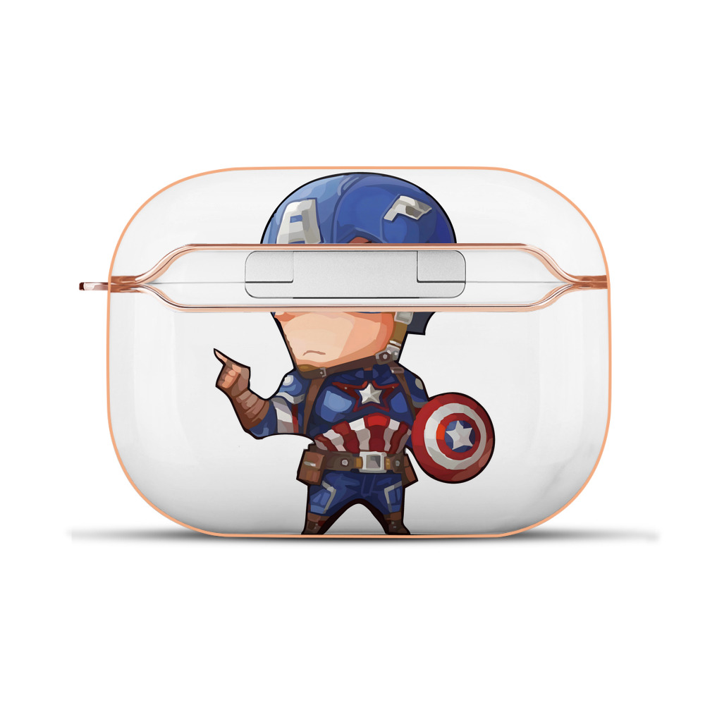 （画像用） アベンジャーズ The Avengers 【AirPods Pro用】ハードシェル保護ケース｜耐衝撃・防指紋・カラビナ付き商品仕様