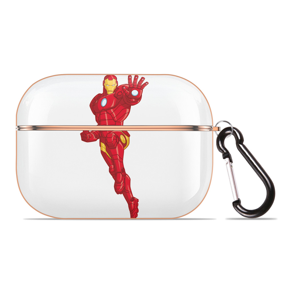 （画像用） アベンジャーズ The Avengers 【AirPods Pro用】ハードシェル保護ケース｜耐衝撃・防指紋・カラビナ付き商品仕様