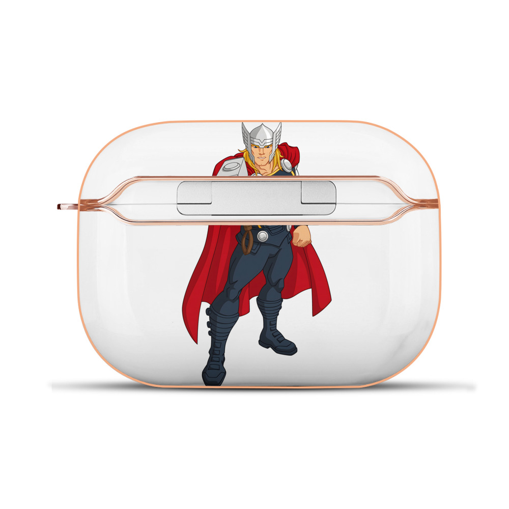 （画像用） アベンジャーズ The Avengers 【AirPods Pro用】ハードシェル保護ケース｜耐衝撃・防指紋・カラビナ付き商品仕様