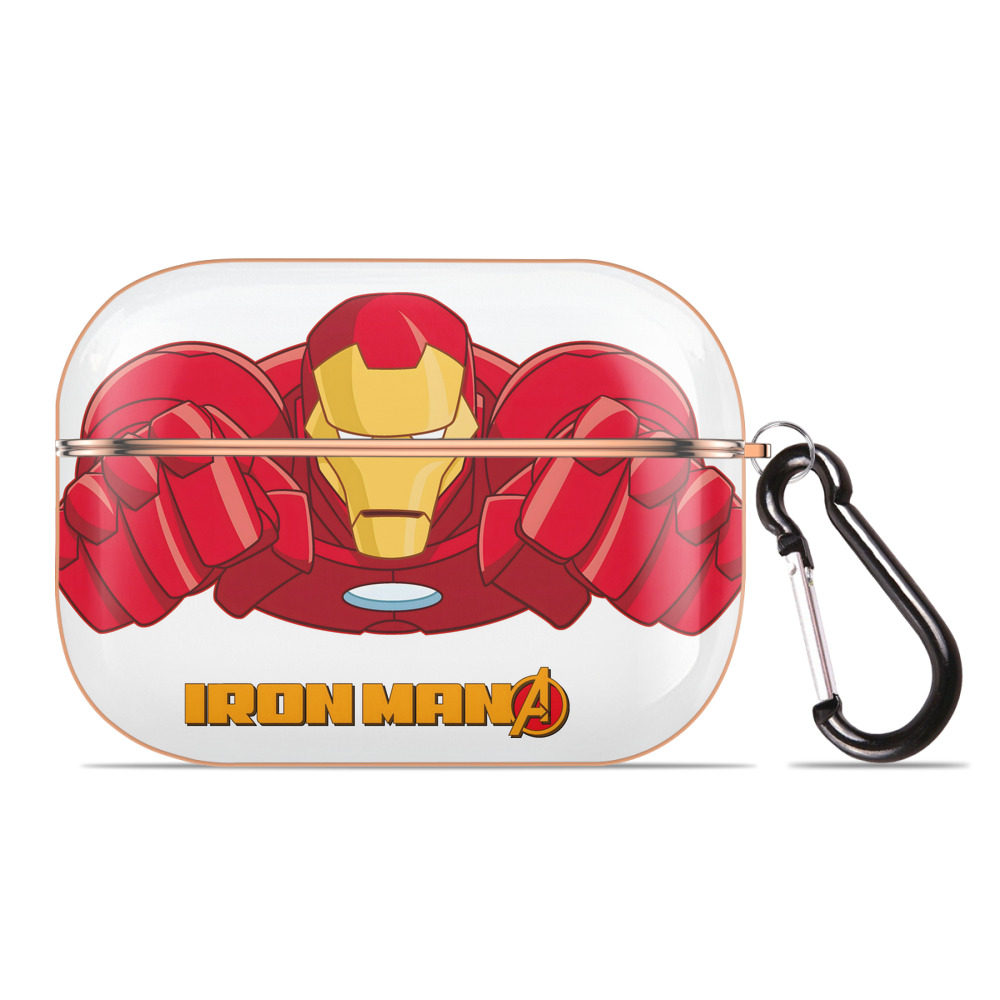 （画像用） アベンジャーズ The Avengers 【AirPods Pro用】ハードシェル保護ケース｜耐衝撃・防指紋・カラビナ付き商品仕様