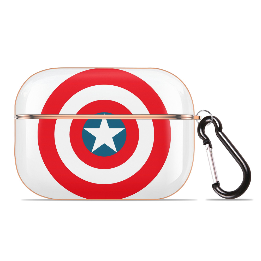 （画像用） アベンジャーズ The Avengers 【AirPods Pro用】ハードシェル保護ケース｜耐衝撃・防指紋・カラビナ付き商品仕様