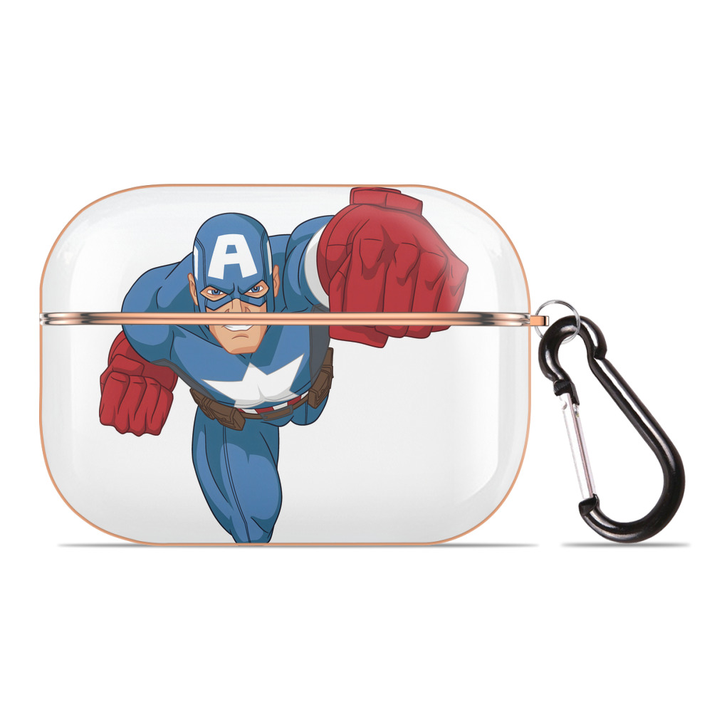 （画像用） アベンジャーズ The Avengers 【AirPods Pro用】ハードシェル保護ケース｜耐衝撃・防指紋・カラビナ付き商品仕様