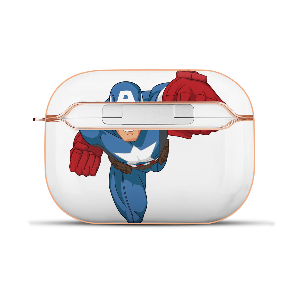（画像用） アベンジャーズ The Avengers 【AirPods Pro用】ハードシェル保護ケース｜耐衝撃・防指紋・カラビナ付き商品仕様