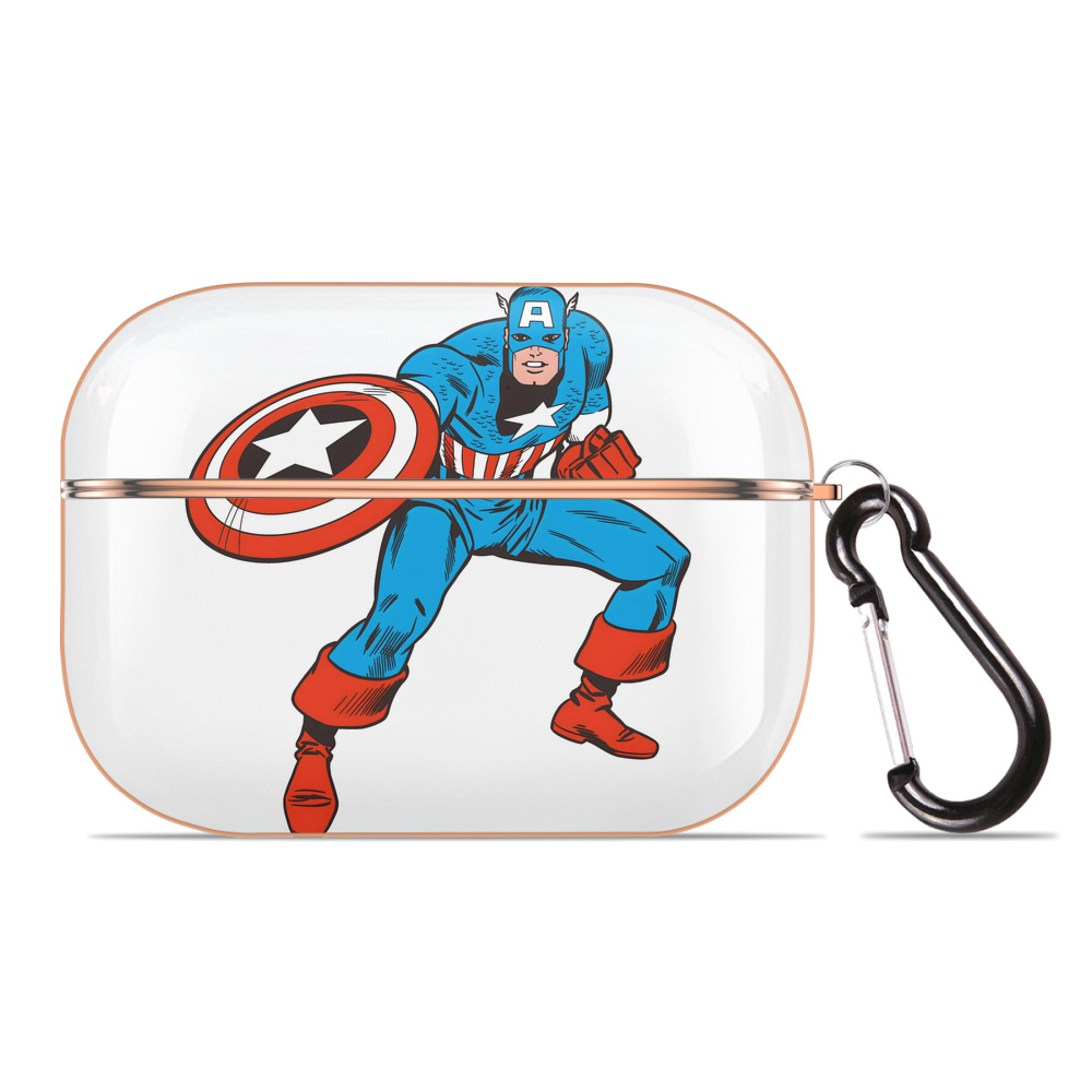 （画像用） アベンジャーズ The Avengers 【AirPods Pro用】ハードシェル保護ケース｜耐衝撃・防指紋・カラビナ付き商品仕様