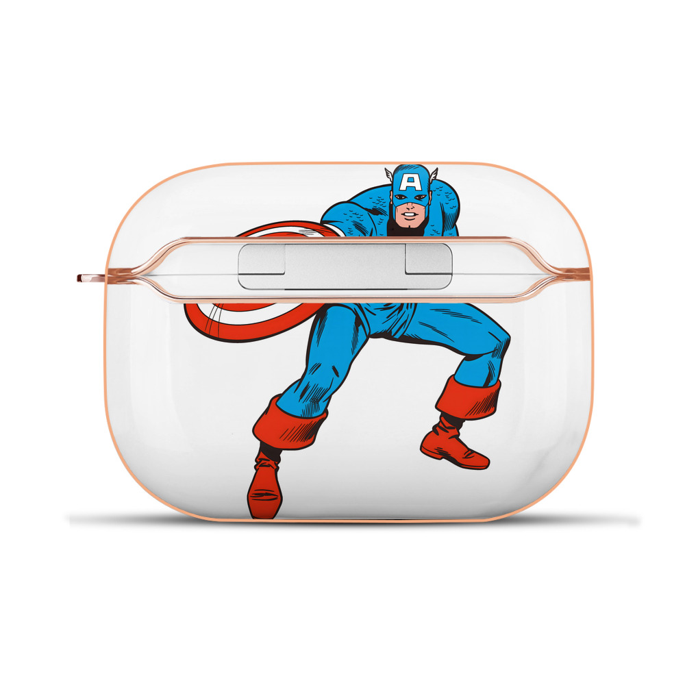 （画像用） アベンジャーズ The Avengers 【AirPods Pro用】ハードシェル保護ケース｜耐衝撃・防指紋・カラビナ付き商品仕様