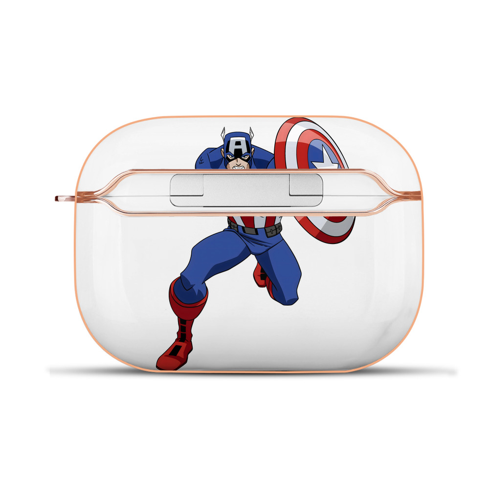 （画像用） アベンジャーズ The Avengers 【AirPods Pro用】ハードシェル保護ケース｜耐衝撃・防指紋・カラビナ付き商品仕様