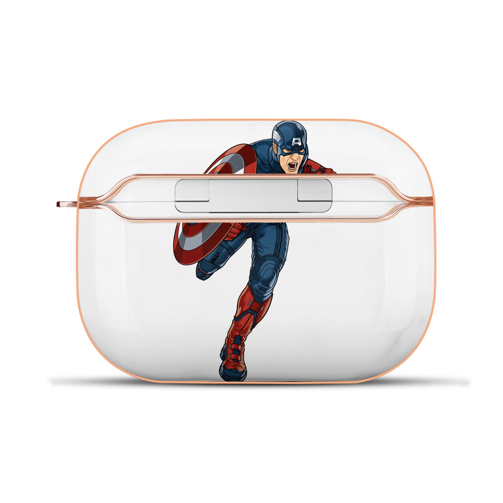 （画像用） アベンジャーズ The Avengers 【AirPods Pro用】ハードシェル保護ケース｜耐衝撃・防指紋・カラビナ付き商品仕様