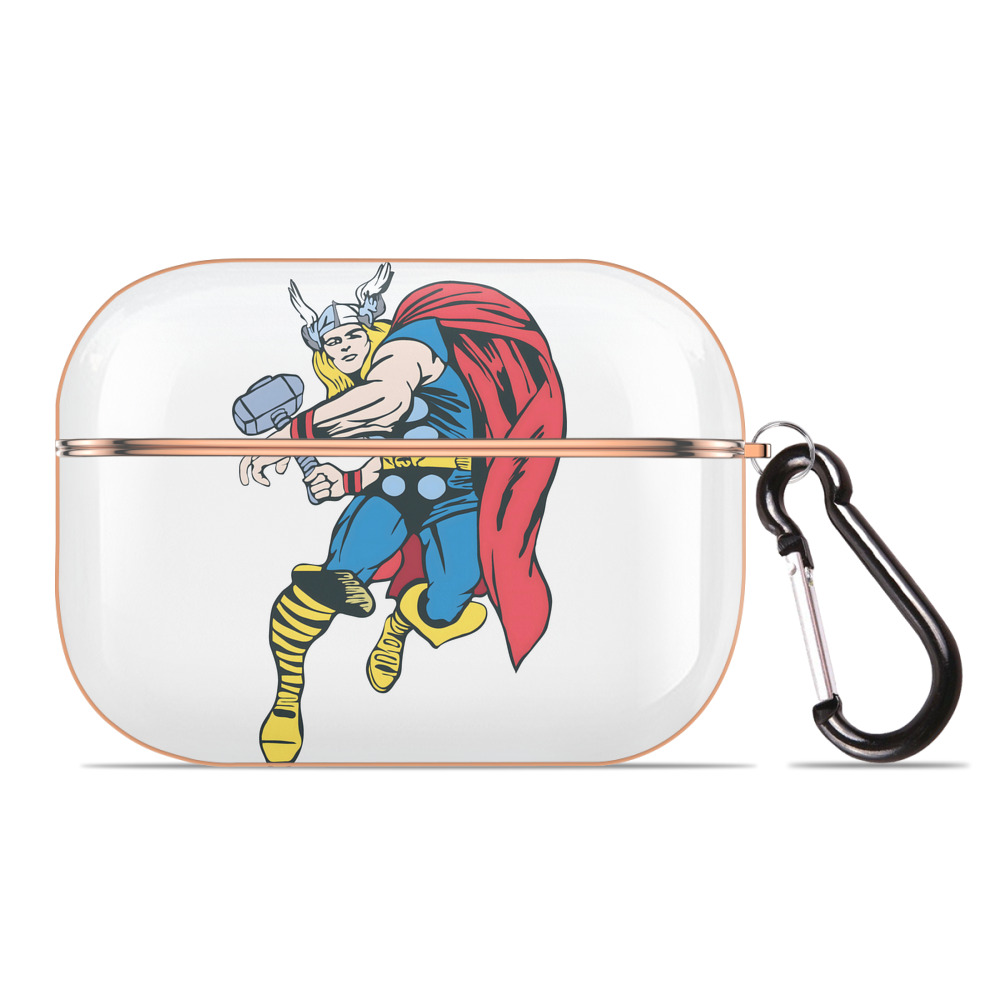 （画像用） アベンジャーズ The Avengers 【AirPods Pro用】ハードシェル保護ケース｜耐衝撃・防指紋・カラビナ付き商品仕様